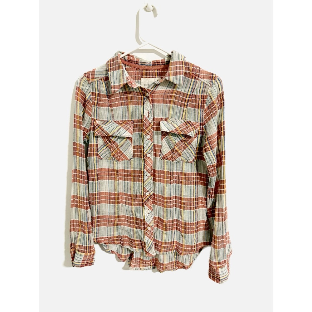 Free People We‎ The Free Plaid Flannel